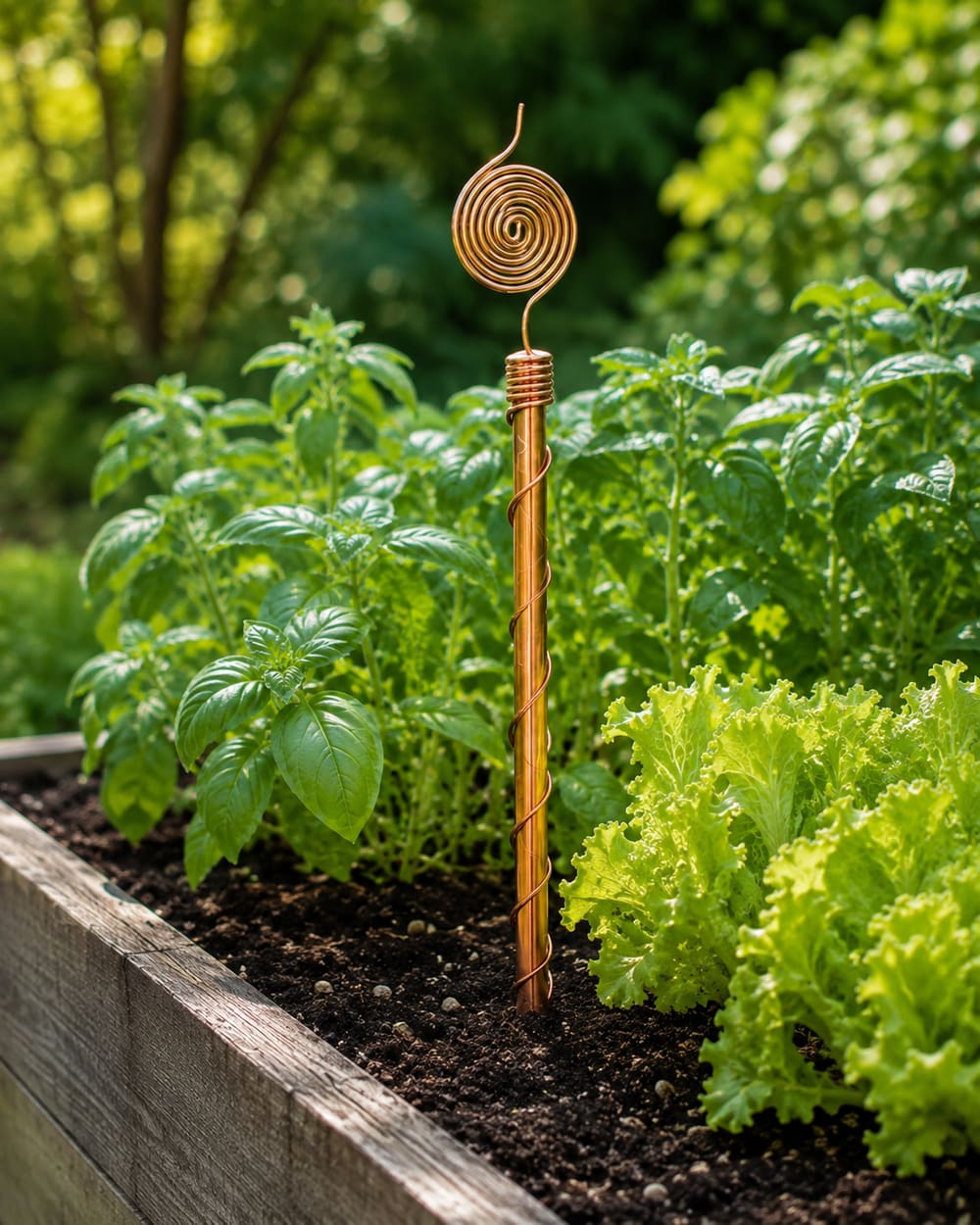 Synthetic garden antenna scene